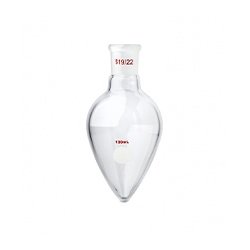 Shape Distillation Flask, Pear Shape, Distillation - Mechanical Lab Equipment's