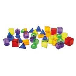 Geometric Shapes (Plastic 3D)