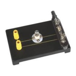 Lamp Holder On Base With Knife Switch