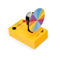 Newton Colour Disc Mounted On Motor