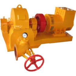 Pelton Turbine With Generator