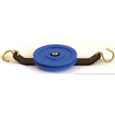 Pulleys Metal In Open Frame