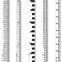 Staff Gauge For Surface Water Level Measurement